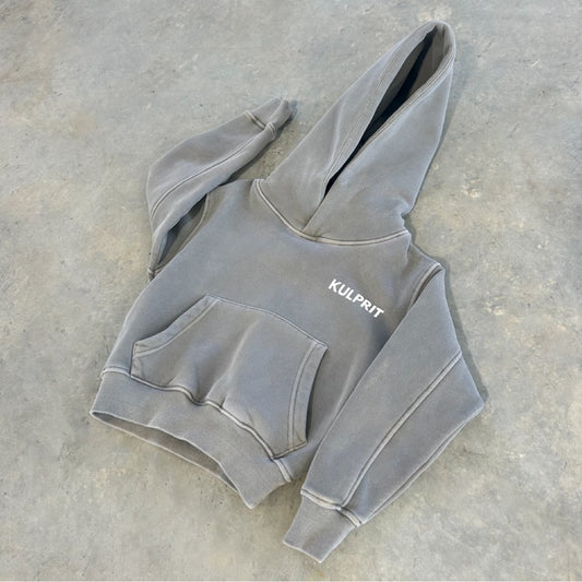 Washed Grey Hoodie